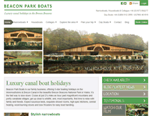 Tablet Screenshot of beaconparkboats.com